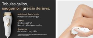 Braun Silk-expert Pro 5, белый/золотистый - Фотоэпилятор IPL Товар - PL5052