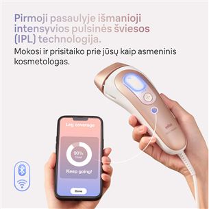 Braun IPL Skin i-Expert Pro 7 PL7147, белый/золотистый - Фотоэпилятор