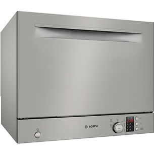 Bosch, Series 2, 6 komplektų talpa, sidabro spalvos - Indaplovė SKS2ITI00E