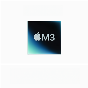 Apple MacBook Air 13'' (2024), M3 8C/8C, 16 GB, 256 GB, SWE, starlight - Nešiojamas kompiuteris