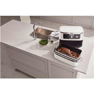 Ninja Foodi FlexDrawer AF500EU, 10.5 l, juoda - Karšto oro gruzdintuvė