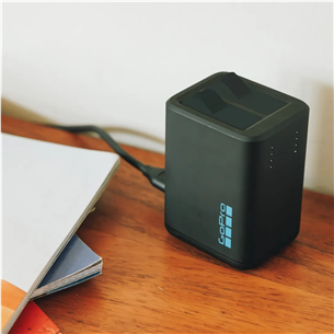 GoPro Dual Battery Charger for HERO13 Black - Įkroviklis ir baterija