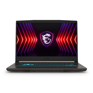 MSI Thin A15, 15,6'', 144 Hz, Ryzen 7, 16 GB, 512 GB, RTX 4060, ENG, pilkas – Nešiojamas kompiuteris THINA15-B7VF-226NL