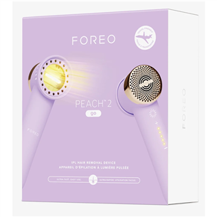Foreo PEACH™ 2 go, violetinis – IPL fotoepiliatorius