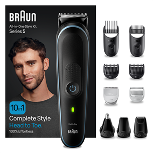 Braun 10-in-1 Wet & Dry, черный - Мультитриммер PR000130180