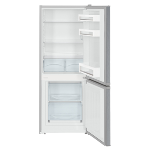 Liebherr, SmartFrost, 210 L, aukštis 138 cm, sidabro spalvos - Šaldytuvas