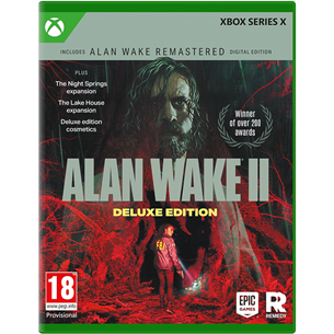Alan Wake II Deluxe Edition, Xbox Series X - Žaidimas 5056635609489
