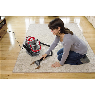 Bissell SpotClean® Pro, 750 W, juodas/raudonas - Kilimų ir apmušalų valymo įrenginys