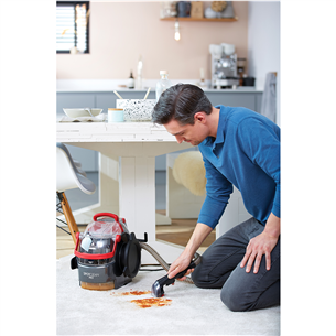 Bissell SpotClean® Pro, 750 W, juodas/raudonas - Kilimų ir apmušalų valymo įrenginys