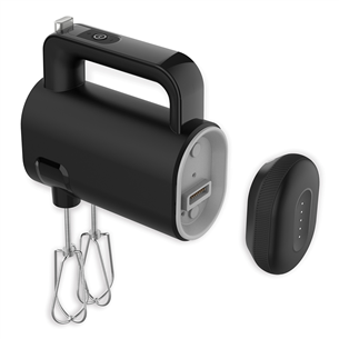 Stollar the Cordless Hand Mixer, 150 W, juodas - Trintuvas