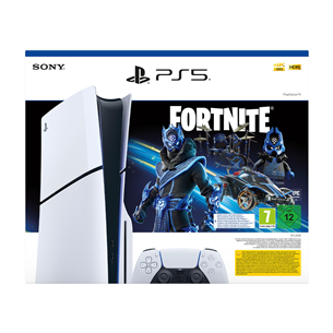 Sony PlayStation 5 Slim + Fortnite Cobalt Star - Žaidimų konsolė Prekė - 711719577195
