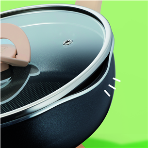 Tefal One pick pot pan, 24 cm, juoda - Keptuvė gruzdinimui