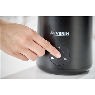 Severin Spuma Lite, 0.4 L, juodas - Pieno plakiklis