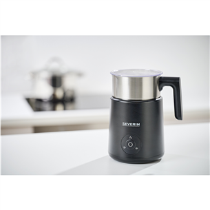 Severin Spuma Lite, 0.4 L, juodas - Pieno plakiklis