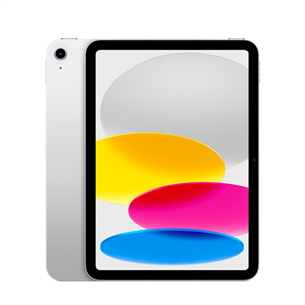 Apple iPad 10,9" (2022), 64 GB, WiFi, silver - Planšetė MCM74HC/A