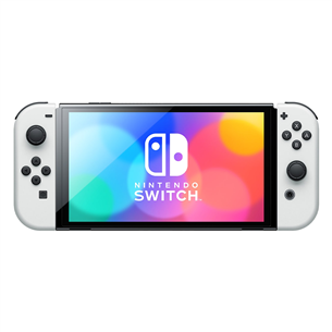 Nintendo Switch OLED + Mario Kart 8 Deluxe + NSO 12M, balta - Žaidimų konsolės komplektas Prekė - 045496454036