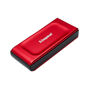 Kingston XS1000, 2 TB, raudonas - Išorinis SSD diskas