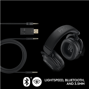 Logitech G PRO X 2, black - Wireless headset Item - 981-001263