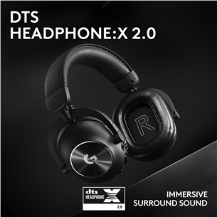 Logitech G PRO X 2, black - Wireless headset Item - 981-001263
