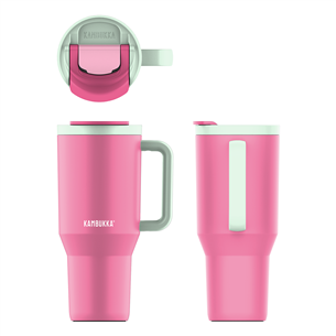 Kambukka Rio Tumbler, 950 ml, Bubblegum Mint, rožinė - Termo gertuvė 11-08004