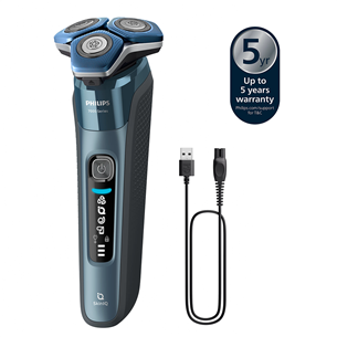 Philips Shaver series 7000, Wet & Dry, mėlyna - Skustuvas