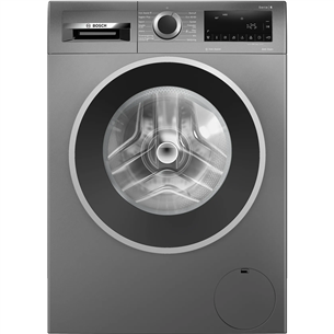 Bosch Series 6, 9 kg, gylis 59 cm, 1400 rpm, pilka - Skalbimo mašina WGG244ZSSN