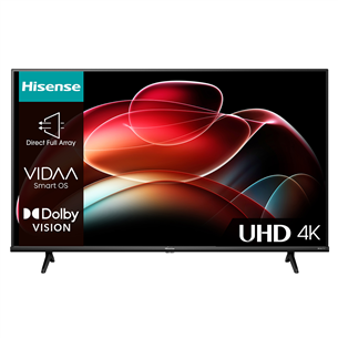 Televizorius Hisense Prekė - 43A6K, 43'', Ultra HD, LED LCD 43A6K