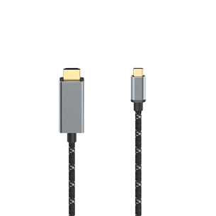 Hama Video Cable, USB-C, 1,5 m, juodas - Laidas 00200509