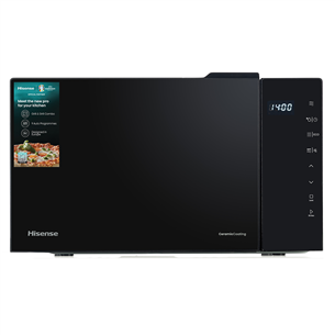 Hisense, 23 L, 800 W, juoda - Mikrobangų krosnelė H23MOBS5HG4