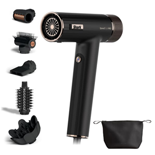 Shark SpeedStyle Pro 5-in-1, 1750 W, juodas - Plaukų džiovintuvas HD752EU
