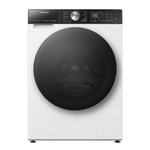 Hisense, 10.5 kg / 6 kg, gylis 59 cm, 1400 rpm - Skalbimo mašina - džiovyklė WD5S1045BW