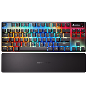 Steelseries Apex Pro TKL Wireless Gen 3, SWE, juoda – Belaidė klaviatūra 64873