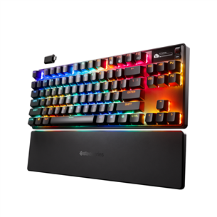 Steelseries Apex Pro TKL Wireless Gen 3, SWE, juoda – Belaidė klaviatūra