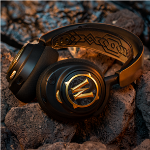 Steelseries Arctis Nova 7: World of Warcraft Edition, черный/золотистый - Беспроводная гарнитура