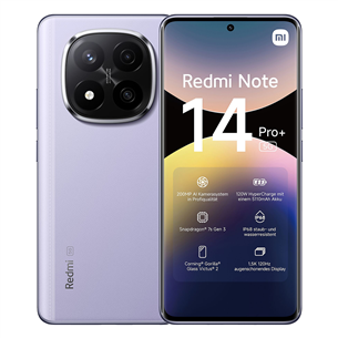 Xiaomi Redmi Note 14 Pro+ 5G, violetinis - Išmanusis telefonas 60824