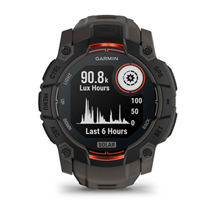 Garmin Instinct 3 Solar, 50 mm, juodas - Sportinis laikrodis