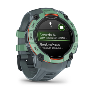 Garmin Instinct 3 AMOLED, 50 mm, žalias - Išmanusis laikrodis