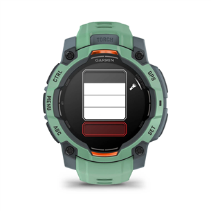 Garmin Instinct 3 AMOLED, 45 mm, žalias - Išmanusis laikrodis