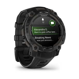Garmin Instinct 3 AMOLED, 45 mm, black - Sports watch