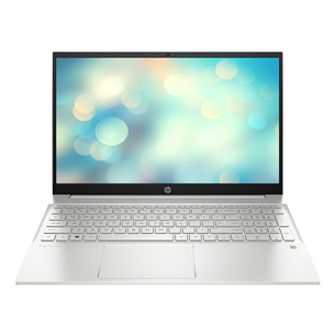 HP Pavilion Laptop 15, 15,6'', Ryzen 5, 16 GB. 512 GB. sidabro spalvos - Nešiojamas kompiuteris A08SLEA