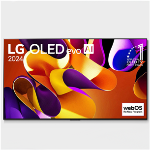 Televizorius LG evo G4, 97", 4K UHD, OLED, sidabrinis Prekė - OLED97G42LW.AEU OLED97G42LW.AEU