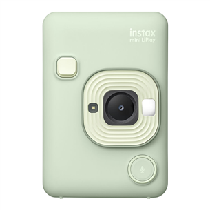 Fuji Instax Mini LiPlay, matcha žalia - Hibridinė momentinė kamera 4547410539097