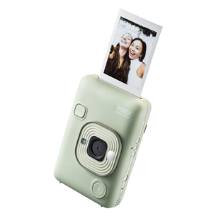 Fuji Instax Mini LiPlay, matcha žalia - Hibridinė momentinė kamera