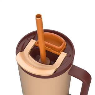 Kambukka Rio Tumbler, 950 ml, Almond Dream, ruda - Termo gertuvė