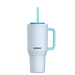Kambukka Rio Tumbler, 950 ml, Frosty Coconut, balta/mėlyna - Termo gertuvė