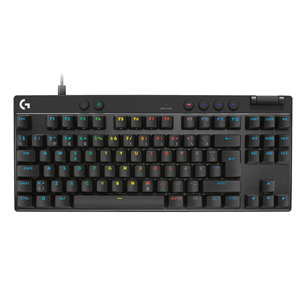 Logitech Pro X TKL Rapid, SWE, juoda - Klaviatūra 920-013231