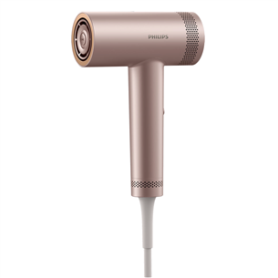 Philips Hair Dryer 8000 Series, 1400 W, rausvas - Plaukų džiovintuvas
