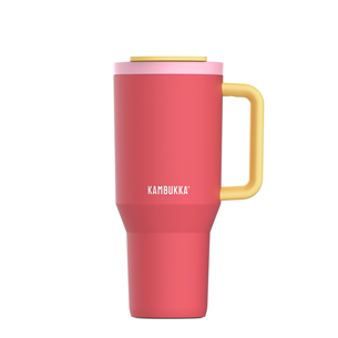 Kambukka Rio Tumbler, 950 ml, Pink Papaya, raudona/geltona - Termo gertuvė