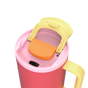 Kambukka Rio Tumbler, 950 ml, Pink Papaya, raudona/geltona - Termo gertuvė