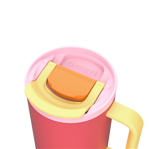 Kambukka Rio Tumbler, 950 ml, Pink Papaya, raudona/geltona - Termo gertuvė